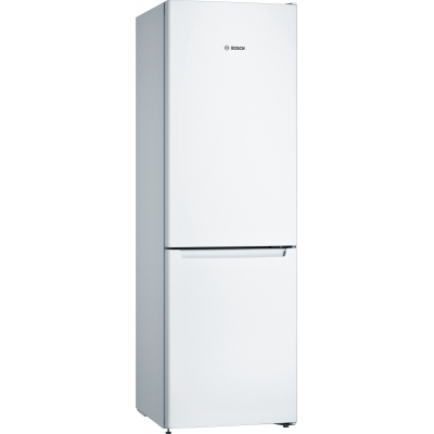 BOSCH KGN36NWEA, fridge-freezer combination, 186 x 60 cm, white, series 2, EEK: E, with 5 year guarantee!
