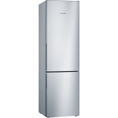 BOSCH KGV392LEA, fridge-freezer combination, 201 x 60 cm, stainless steel look, series 4, EEK: E, with 5 year guarantee!