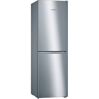 BOSCH KGN34NLEB, fridge-freezer combination, 186 x 60 cm, stainless steel, Series 2, EEK: E, with 5 year guarantee!
