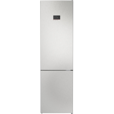 BOSCH KGN397LDF, fridge-freezer combination, 203 x 60 cm, stainless steel look, series 4, EEK: D, with 5 year guarantee!