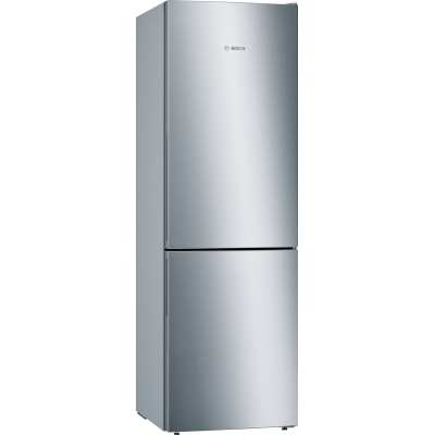 BOSCH KGE364LCA, fridge-freezer combination, 186 x 60 cm, stainless steel, Series 6, EEK: C, with 5 year guarantee!