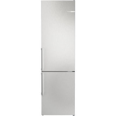 BOSCH KGN39VLCT, fridge-freezer combination, 203 x 60 cm, stainless steel look, Series 4, EEK: C, with 5 year guarantee!