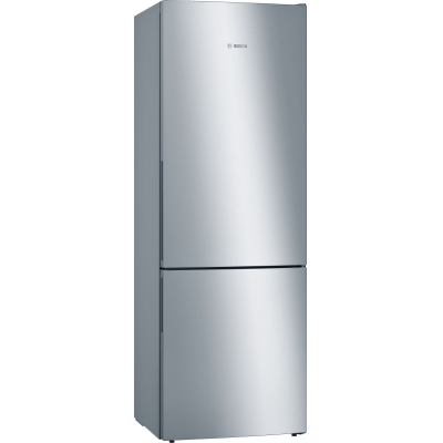 BOSCH KGE49AICA, fridge-freezer combination, 201 x 70 cm, stainless steel, Series 6, EEK: C, with 5 year guarantee!