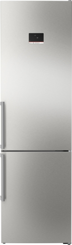 BOSCH KGN39AICT, fridge-freezer combination, 203 x 60 cm, stainless steel, Series 6, EEK: C, with 5 year guarantee!