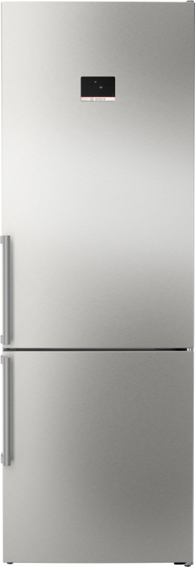 BOSCH KGN49AIBT, fridge-freezer combination, 203 x 70 cm, stainless steel, Series 6, EEK: B, with 5 year guarantee!