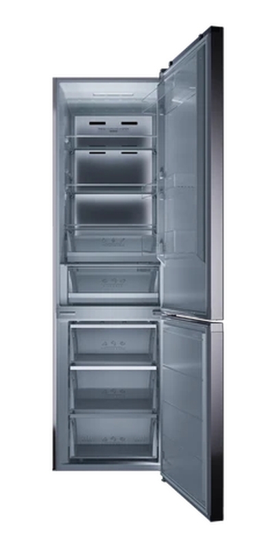 Küppersbusch FKG 6800.0 E, freestanding refrigerator and freezer combination 60 cm, stainless steel front, EEK: C, with 5 year guarantee!