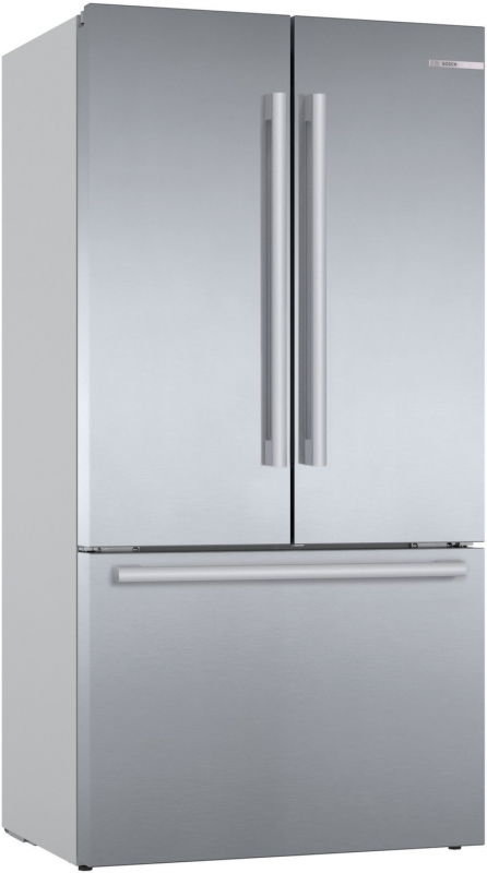 BOSCH KFF96PIEP, French door fridge-freezer combination, 183 x 90.5 cm, stainless steel, Series 8, EEK: E, with 5 year guarantee!