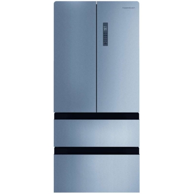 Küppersbusch FKG 9860.0 E, French door refrigerator and freezer 83 cm, stainless steel look, with 5 year guarantee!