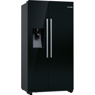 BOSCH KAD93ABEP, American Side by Side, 178.7 x 90.8 cm, Black, Series 6, EEK: E, with 5 year guarantee!