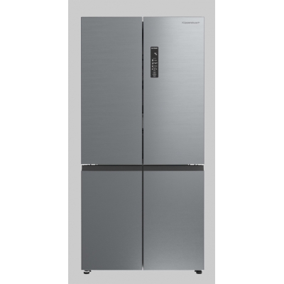 Küppersbusch FKG 9850.0 E, side-by-side refrigerator and freezer 90 cm, stainless steel look, EEK: E, with 5 year guarantee!