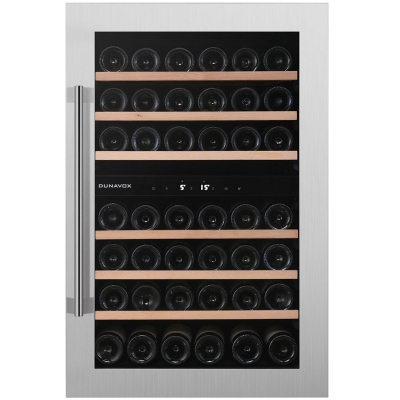 Dunavox Soul 42, wine refrigerator, stainless steel, DAB-42.117DSS. With a 3 year guarantee!