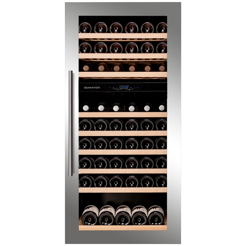 Dunavox Soul 72, wine refrigerator, stainless steel, DAVS-72.185DSS. With a 3 year guarantee!