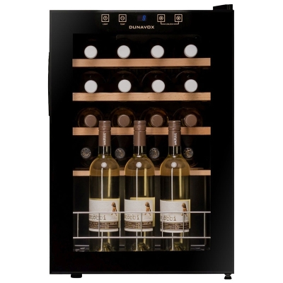Dunavox Home 20, wine refrigerator, black, DXFH-20.62. With a 3 year guarantee!