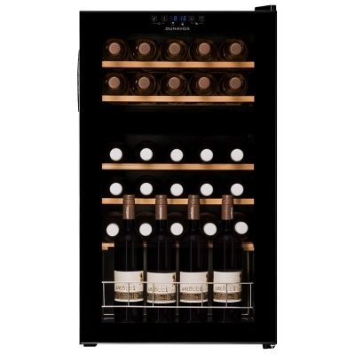 Dunavox Home 30, wine refrigerator, black, DXFH-30.80. With a 3 year guarantee!