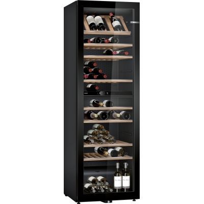Bosch KWK36ABGA, wine refrigerator with glass door, 186 x 60 cm, Series 6, EEK: G, with 5 year guarantee!