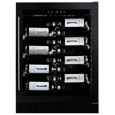 Dunavox Flow / Sera 40, undercounter wine refrigerator, black, DAUF-40.138B. With a 3 year guarantee!