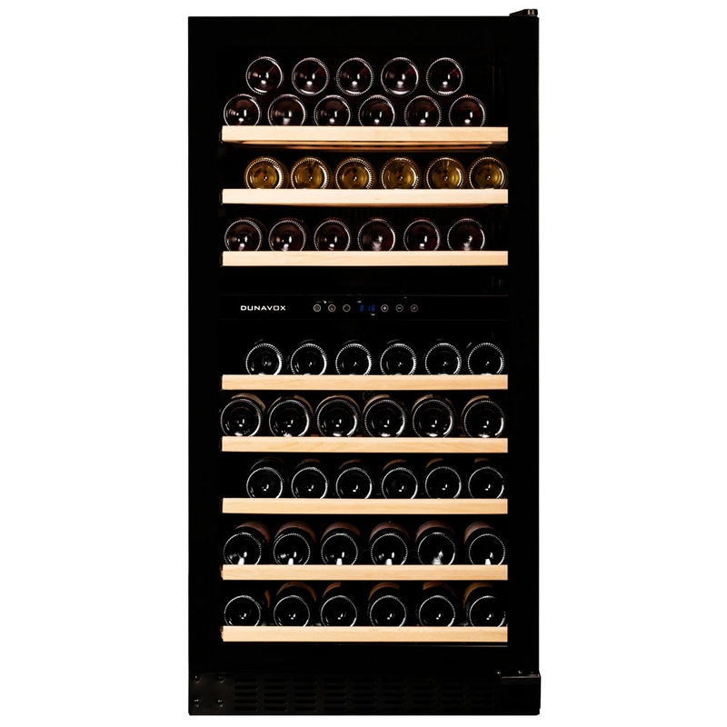 Dunavox Grande 94, wine refrigerator, black, DX-94.270DBKK. With a 3 year guarantee!