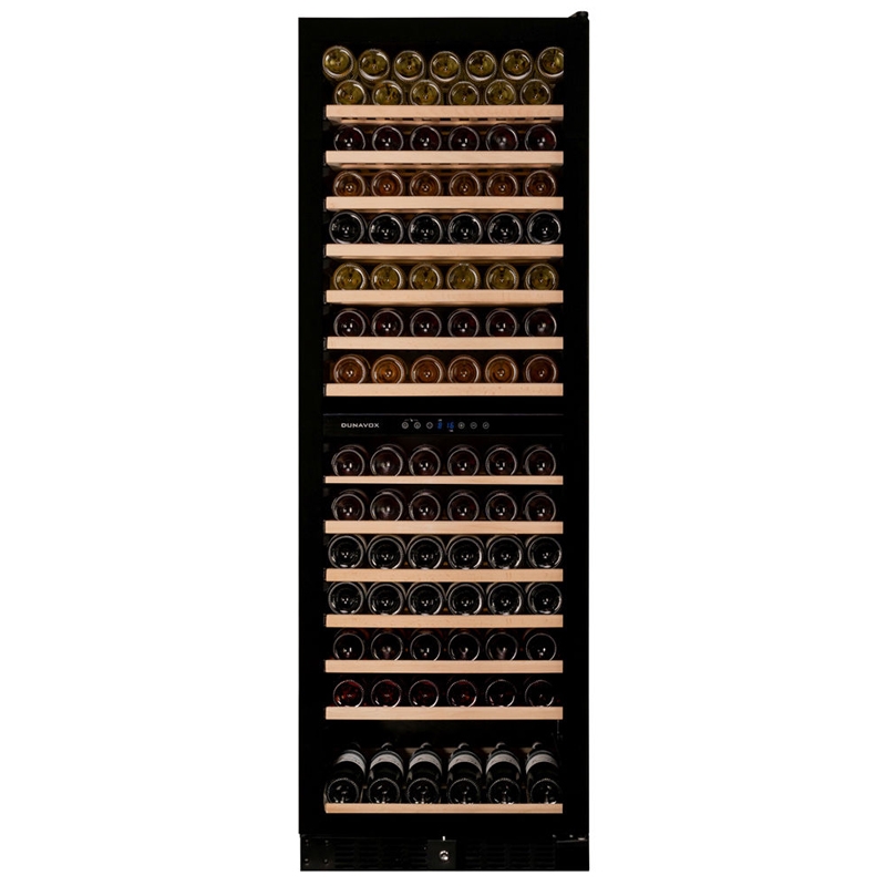 Dunavox Grande 166, veinikülmik, must, DX-166.428DBK. 3 aastase garantiiga!