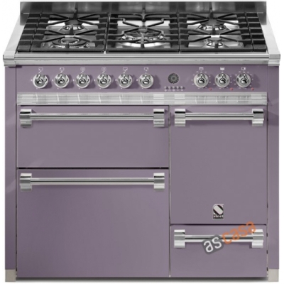 Terasest Ascot 100, pliit, 100 cm, multifunktsionaalne, 3 ahju, värv Ametista, A10FFF-D-6WAA, garantiiga 5 aastat!