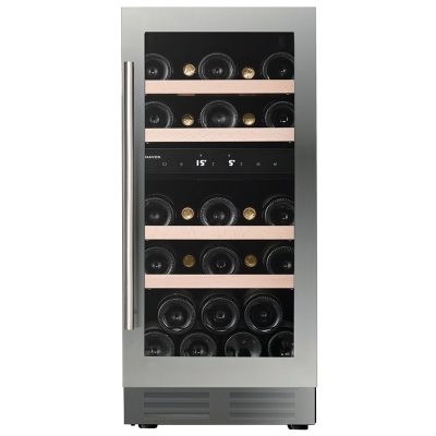 Dunavox Flow 32D, wine refrigerator, stainless steel, DAUF-32.78DSS. With a 3 year guarantee!
