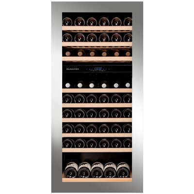 Dunavox Glance 72, wine refrigerator, stainless steel, DAVG-72.185DSS.TO. With a 3 year guarantee!