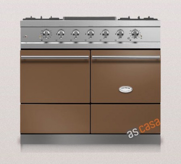 Lacanche Cluny Modern, cooking station, 100 cm, color chestnut brown, with 5 year guarantee!