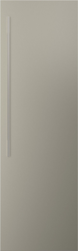 V-Zug Freezer V6000 Supreme chrome steel double door set, door hinge on the right, 1090125