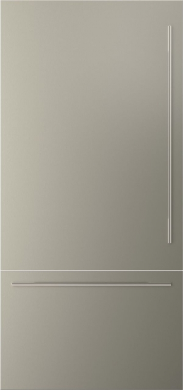 V-Zug CombiCooler V6000 Supreme chrome steel double door set, door hinge on the left, 1090119