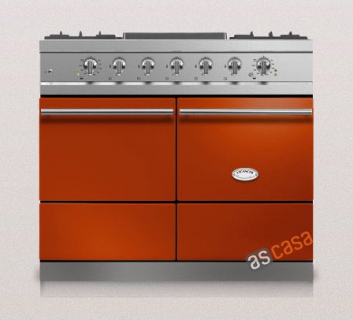 Lacanche Cluny Modern, cooking station, 100 cm, color terracotta, with 5 year guarantee!