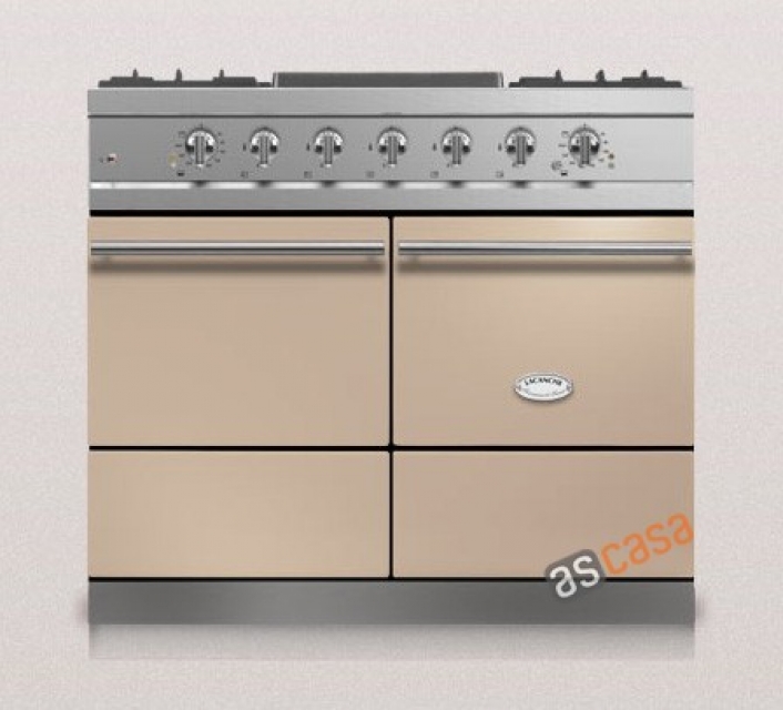 Lacanche Cluny Modern, cooking station, 100 cm, color almond cream, with 5 year guarantee!