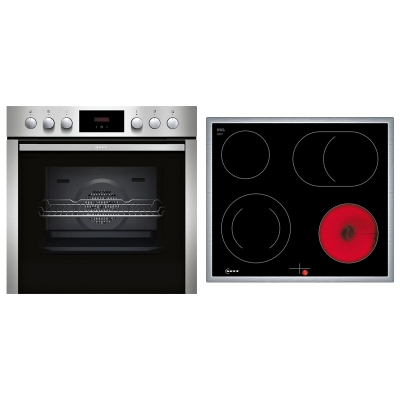 Neff EX3, SET sisseehitatud pliit E1CCC0AN0 ja klaaskeraamiline pliit M16SRF0L0, kr: A, garantiiga 5 aastat!