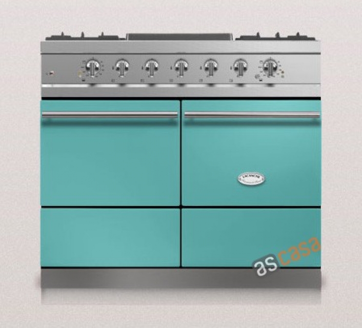 Lacanche Cluny Modern, cooking station, 100 cm, color coral blue, with 5 year guarantee!