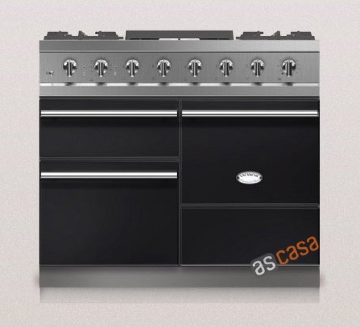 Lacanche Chagny Modern, cooking station, 100 cm, color black, with 5 year guarantee!