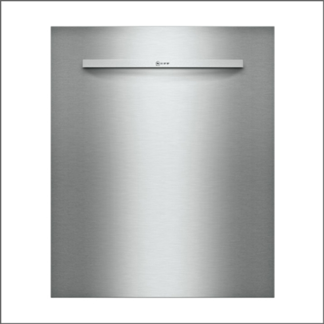 Neff stainless steel decorative door for undercounter, refrigerator or freezer cabinets, KU1213Z0