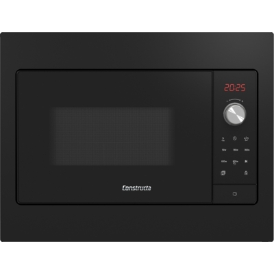 Constructa CC1P91255, built-in microwave oven, black, Hydro-Clean, with 5 year guarantee!