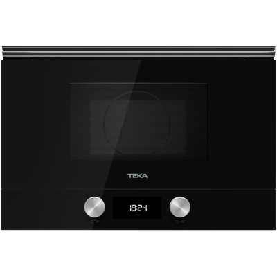 Teka ML 8220 BIS L BK, built-in microwave with grill, black, 112030001, with 5 year guarantee!