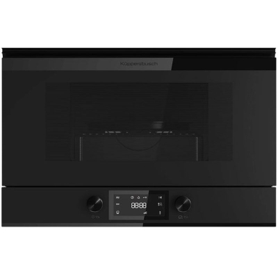 Küppersbusch ML 6330.0 KSM, microwave with grill, 38 cm, left-hand stop, Matt Black, with 5 year guarantee!