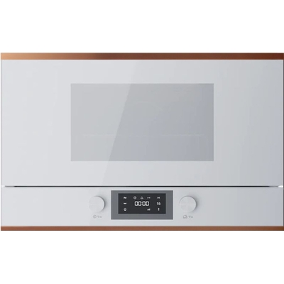 Küppersbusch MR 6330.0 W7, microwave, 38 cm, right-hand stop, white / copper, with 5 year guarantee!