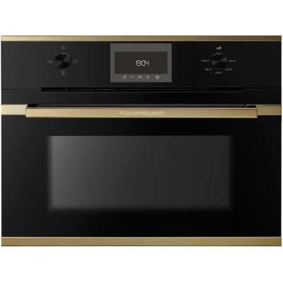Küppersbusch CM 6330.0 S4, microwave, black / gold, with 5 year guarantee!