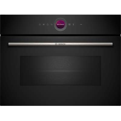 Bosch CEG732XB1, built-in microwave with grill, Series 8, black, with 5 year guarantee!