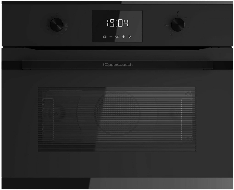 Küppersbusch CBM 6330.0 KSM6, oven with microwave, Matt Black, with 5 year guarantee!