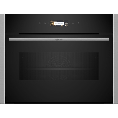 Neff C24MR21N0, compact oven with microwave, stainless steel, with 5 year guarantee!
