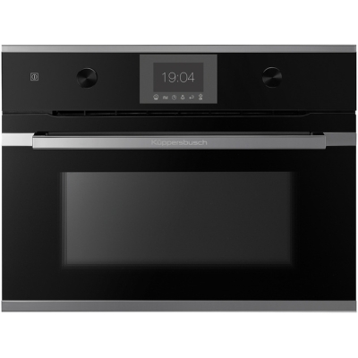 Küppersbusch CBM 6350.0 S3, oven with microwave, black / silver chrome, with 5 year guarantee!