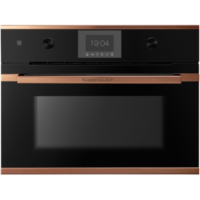 Küppersbusch CBM 6350.0 S7, oven with microwave, black / copper, with 5 year guarantee!