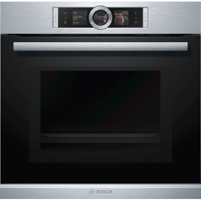 Bosch HMG636RS1, built-in oven with microwave function, Series 8, stainless steel, with 5 year guarantee!