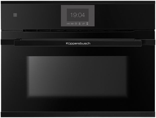 Küppersbusch CBM 6550.0 S5, kompaktne BO MW-ga, must / Black Velvet, garantiiga 5 aastat!