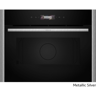 Neff C29GR3XY1, built-in microwave with grill, metallic silver Z9045MY0, WITH 7 YEAR WARRANTY
