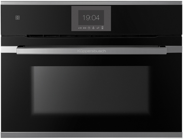 Küppersbusch CBM 6550.0 S3, духовка с микроволновой печью, черный/серебристый хром, гарантия 5 лет!