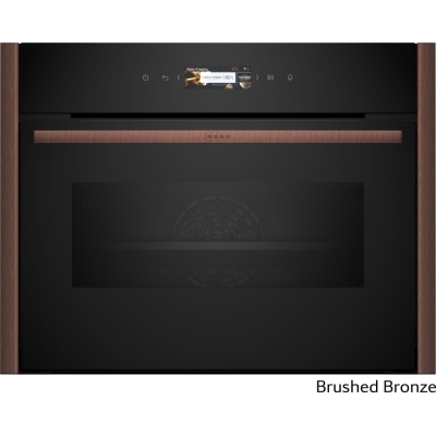 Neff C29MR21Y0, compact oven with microwave, brushed bronze Z9045BY0, WITH 7 YEAR WARRANTY