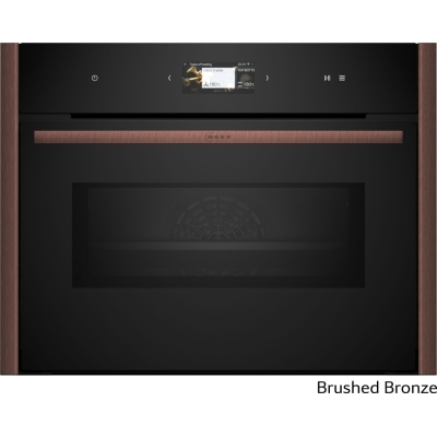 Neff C29MS31Y0, compact oven with microwave, brushed bronze Z9045BY0, WITH 7 YEAR WARRANTY